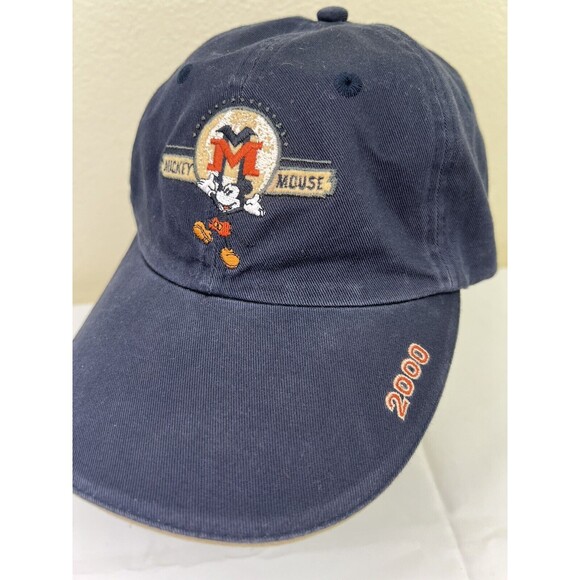 Vintage Hat Disneyland Mickey Mouse 2000 Adjustable Cap‎ Navy Blue by Goofy Hat - Picture 2 of 8